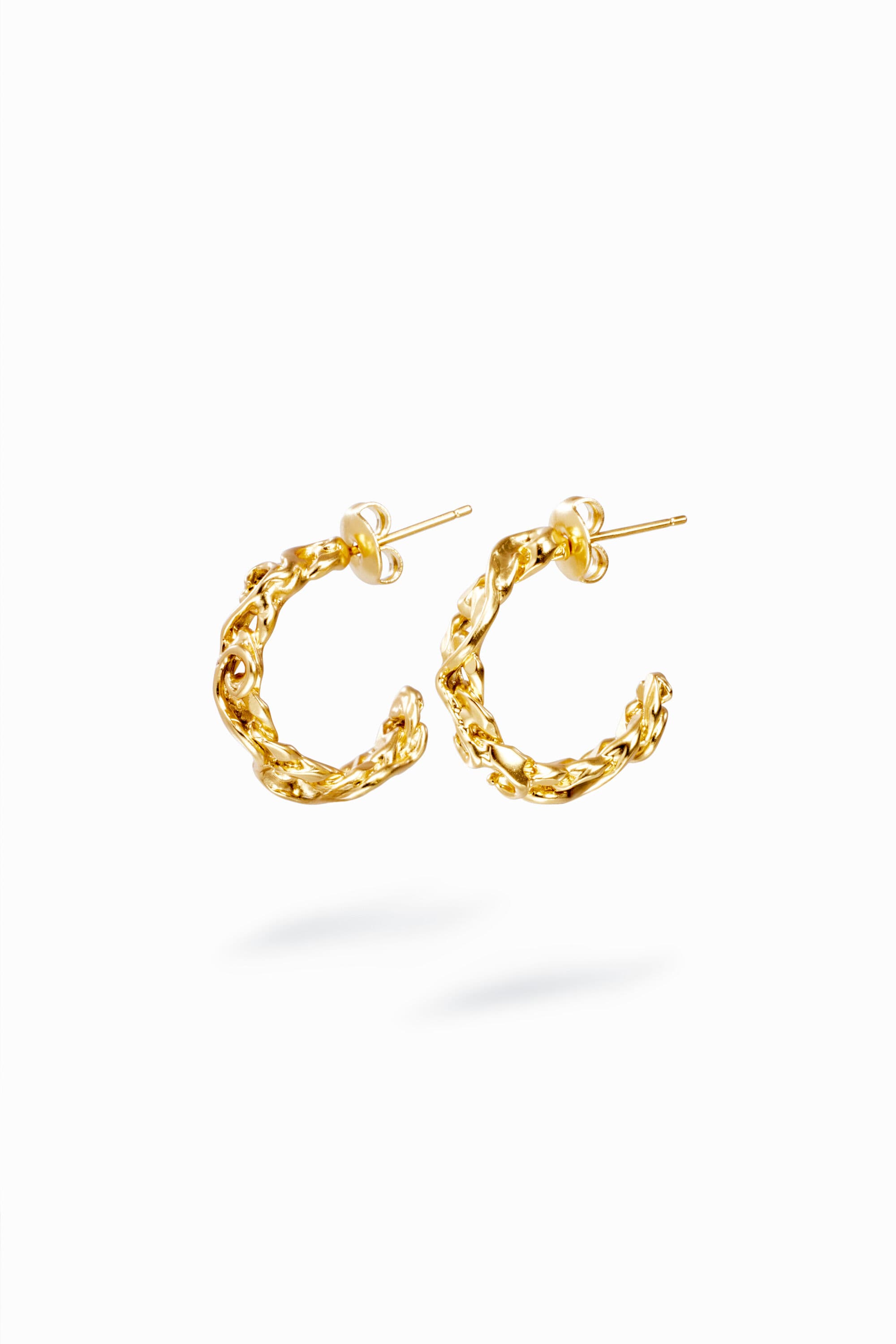 Desigual, Zalio gold-plated hoop earrings, U