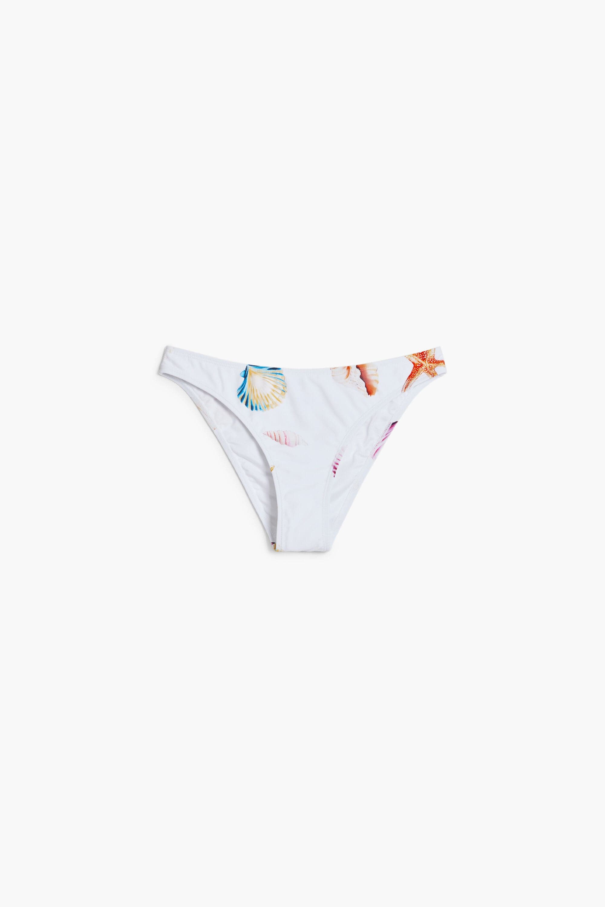 Desigual, Seashell bikini bottoms, Women, White, XL