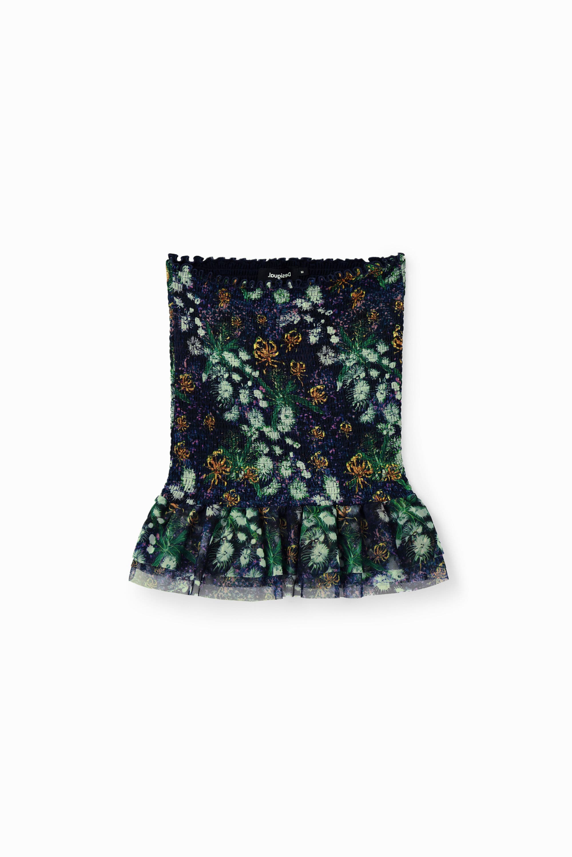 Minissaia slim flores - BLUE - XL