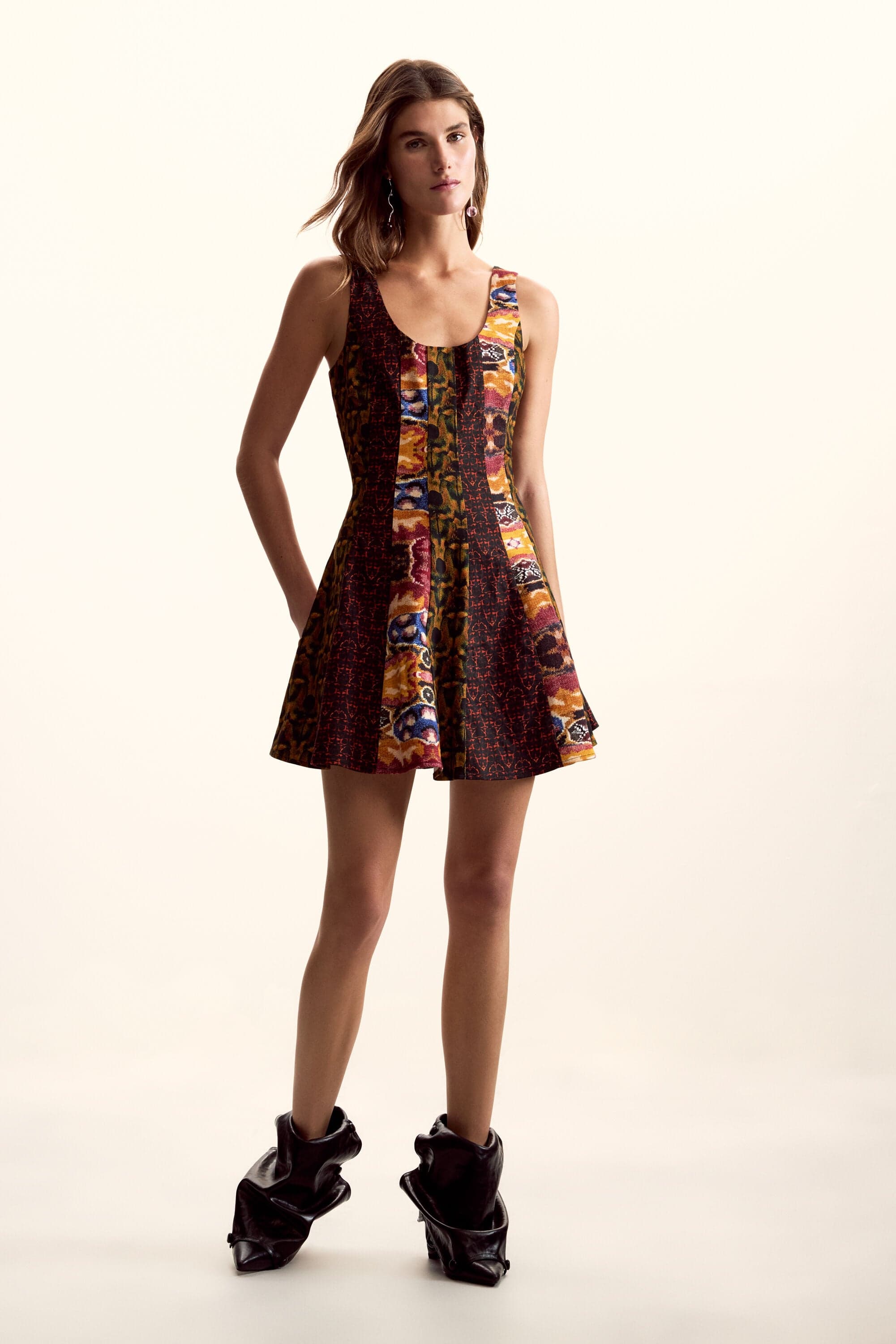 Vestido de alças desenhado por Mr. Christian Lacroix - GREEN - XS