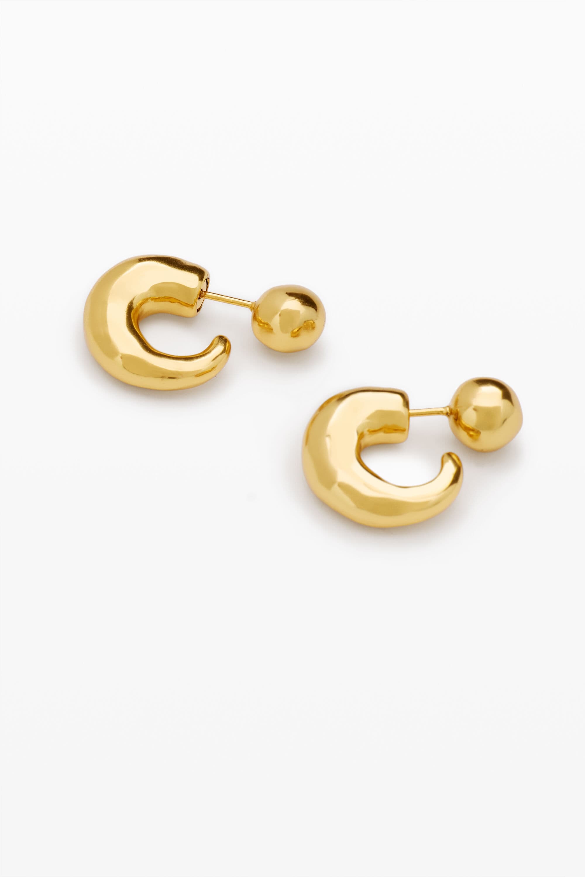 Brincos aro dourado zalio - MATERIAL FINISHES - U