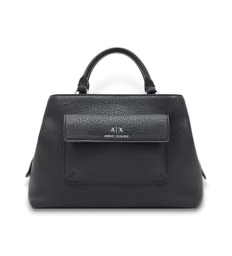 A|X Armani Exchange para mulher. XW001545AF17019UC001 Saco Distinct preto (OSFA), Casual, Poliéster
