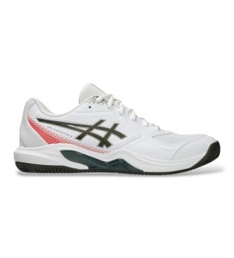 Asics para homem. 1041A547 Tênis GEL-Dedicate 9 Clay branco (43.5), Tecido, Plano, Cordão, Casual, Esportivo