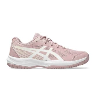 Asics para mulher/menina. 1074A045 Sapatos Upcourt 6 Gs cor-de-rosa (37.5), Plano, Cordão, Casual, Esportivo, Multisport, moda infantil