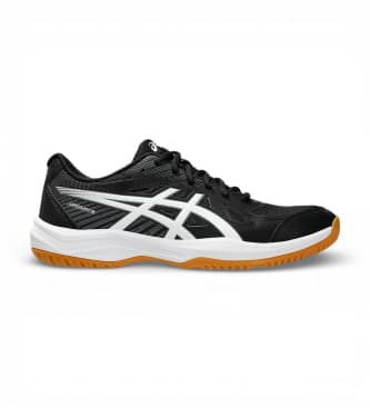 Asics para homem. 1071A104 Ténis Upcourt 6 preto (8US = 41.5EU), Plano, Cordão, Esportivo, Tênis / Paddle tennis