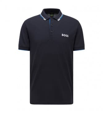 BOSS para homem. 50469102 Paddy Pro camisa pólo da marinha (M), Azul, Casual, Algodão, Manga curta, Marinho