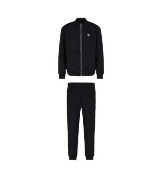 EA7 para homem. 8NPV56_PJ4EZ Xaile preto de qualidade superior (3XL), Casual, Esportivo, Multisport, Poliéster
