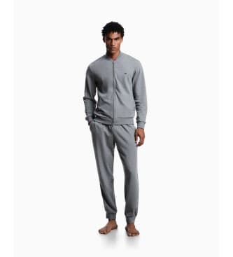 Emporio Armani para homem. EM001385_AF18887 Conjunto Lounge Cinzento (M), Homewear, Cinza, Algodão, Manga comprida