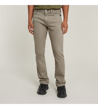 G-Star para homem. D23692-D552-H120 Calças de ganga Mosa Straight cinzentas (28/30), Casual, Cinza, Denim, Algodão orgânico, Sustentável
