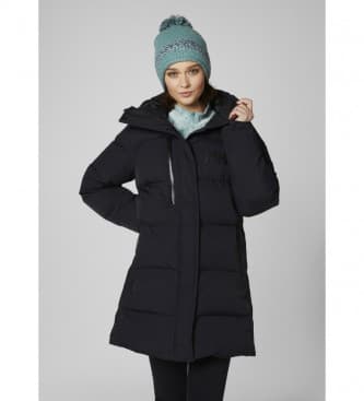 Helly Hansen para mulher. 53205 Parka Adore acolchoada preta (XL), Preto, Casual, Poliéster, Manga comprida, Polister Reciclado, Sustentável