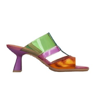 Hispanitas para mulher. CHV243372 Sandálias Danielle laranja (36), Couro, 5 a 8cm, Nenhum, Casual, Sapatos de Festa, Multicolor