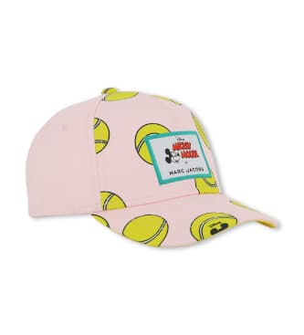 Marc Jacobs para menina. W60840 Boné cor-de-rosa Disney (54), Casual, Poliéster, moda infantil