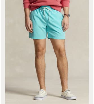 Polo Ralph Lauren para homem. 710907255004 Fato de banho bermuda Calções de banho Traveler azul (L), Beachwear, Poliéster