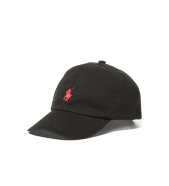 Polo Ralph Lauren para menino. 322552489005 Boné chino de algodão preto (5/7años), Casual, moda infantil