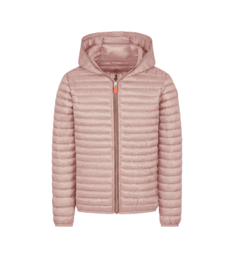 Save The Duck unisex para criança. J32310G-IRIS22 Casaco cor-de-rosa (116cm), Casual, Sustentável, Nylon reciclado, moda infantil