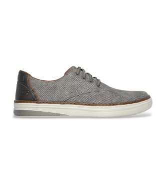 Skechers para homem. 205135 Sapatilhas Hyland Ratner taupe taupe (45), Plano, Cordão, Casual
