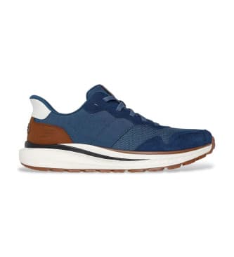 Skechers para homem. 211069 Ténis Slip-Ins Relaxed Fit: Slade Ultra - Mercer azul (44), Plano, Cordão, Casual