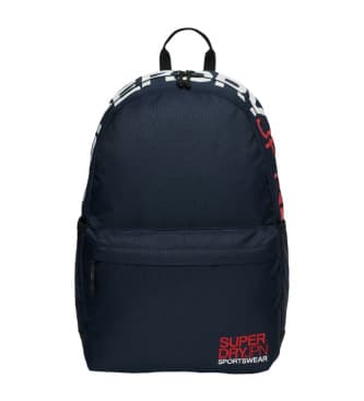 Superdry para mulher. W9110372A Mochila marítima Wind Yachter Montana (OSFA), Casual, Poliéster, Marinho