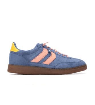 Xti para mulher. 14417007-JEANS Ténis 144170 azul (37), Plano, Cordão, Casual