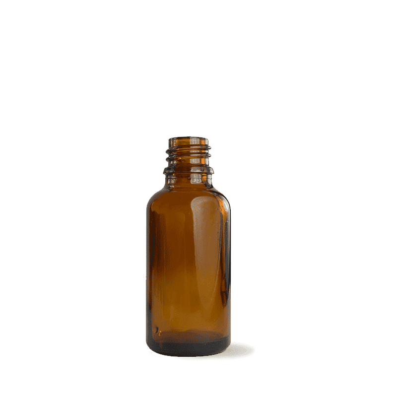 Botella de cristal ámbar de 30 ml - Calidad certificada