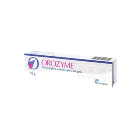 Ecuphar - Orozyme Gel Igiene Orale per Cani e Gatti 70 g
