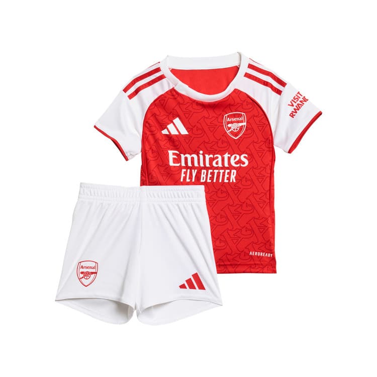 adidas Arsenal FC Primeiro Equipamento 2025-2026 Bebé