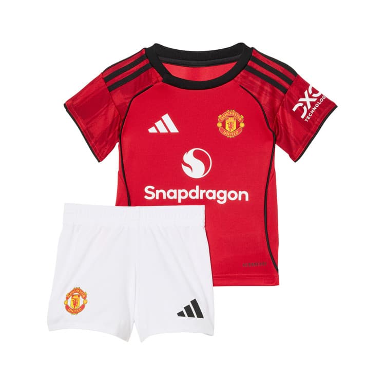 adidas Manchester United Primeiro Equipamento 2025-2026 Bebé