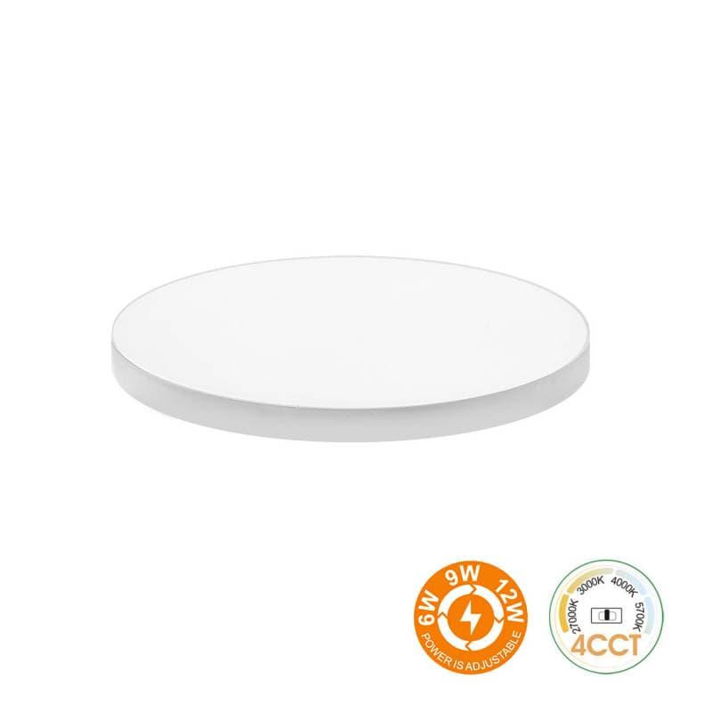 Downlight lucerna frameless 6-9-12w 4cct ajustável 50-100mm cri92 3000-4000-6000k. Loja Online LEDBOX. Iluminação interior Led > Downlights Led