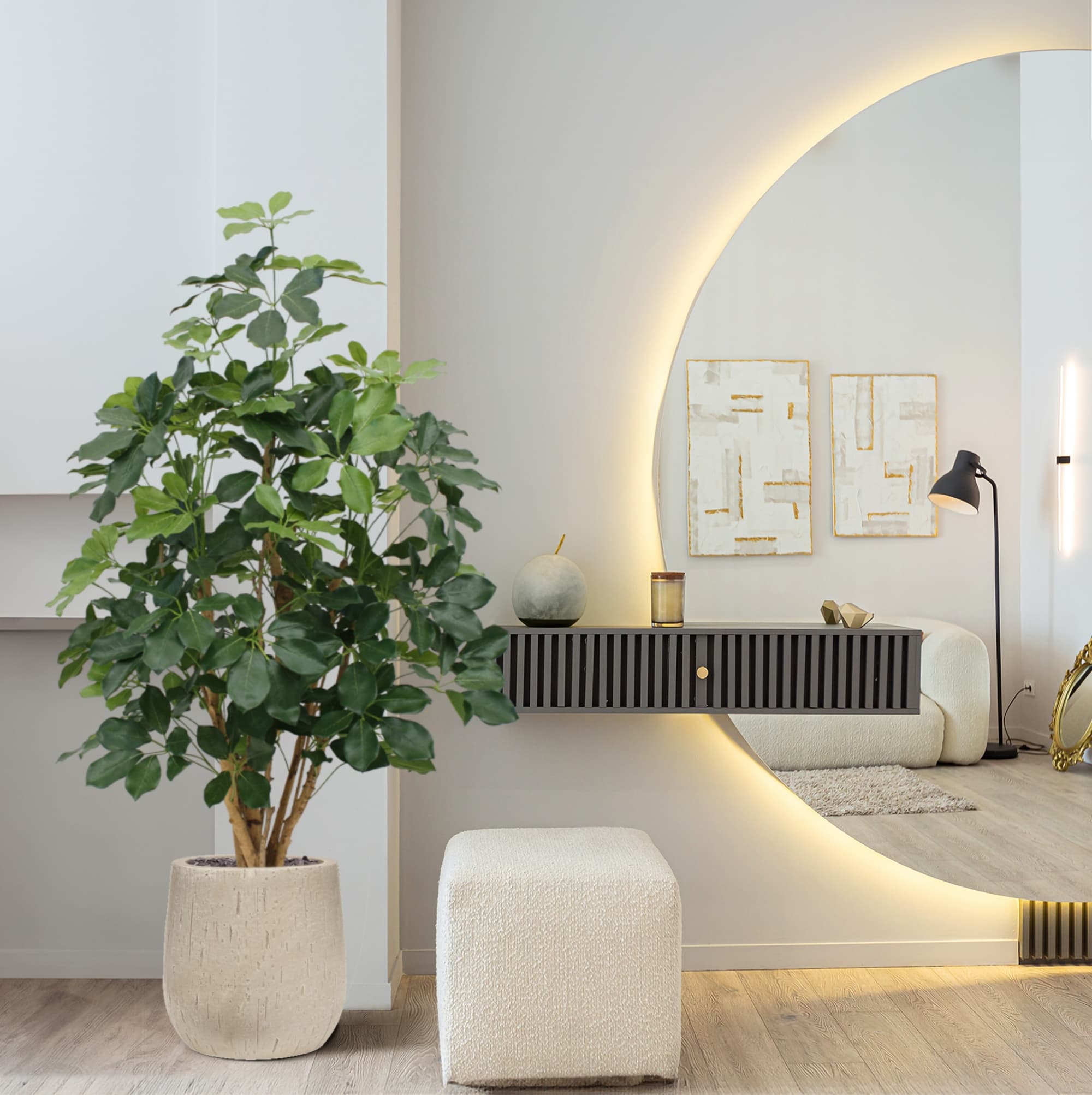 Planta Artificial Schefflera Exotica 120 cm