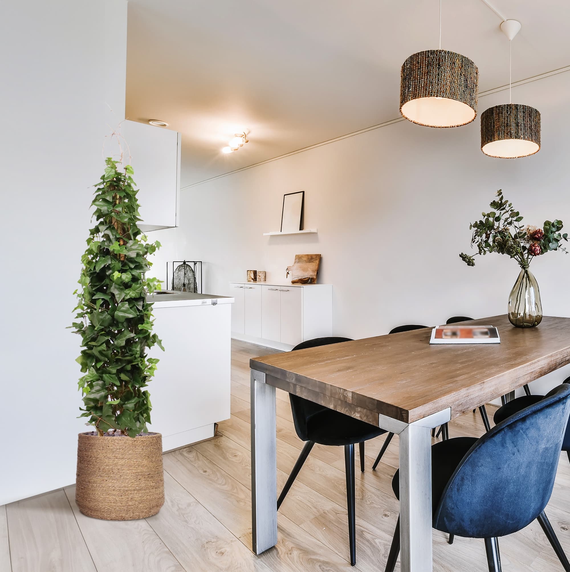 Hera artificiais de luxo 130cm