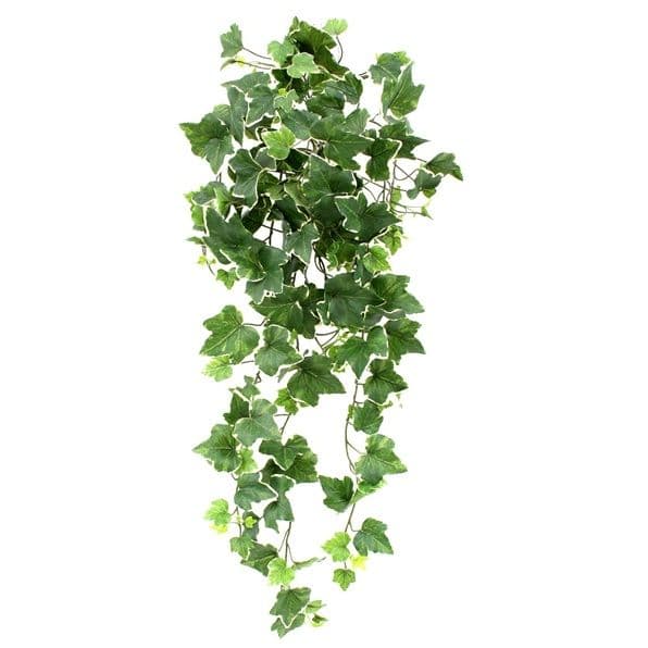 Hedera deluxe planta de enforcamento artificial 75cm - variegado