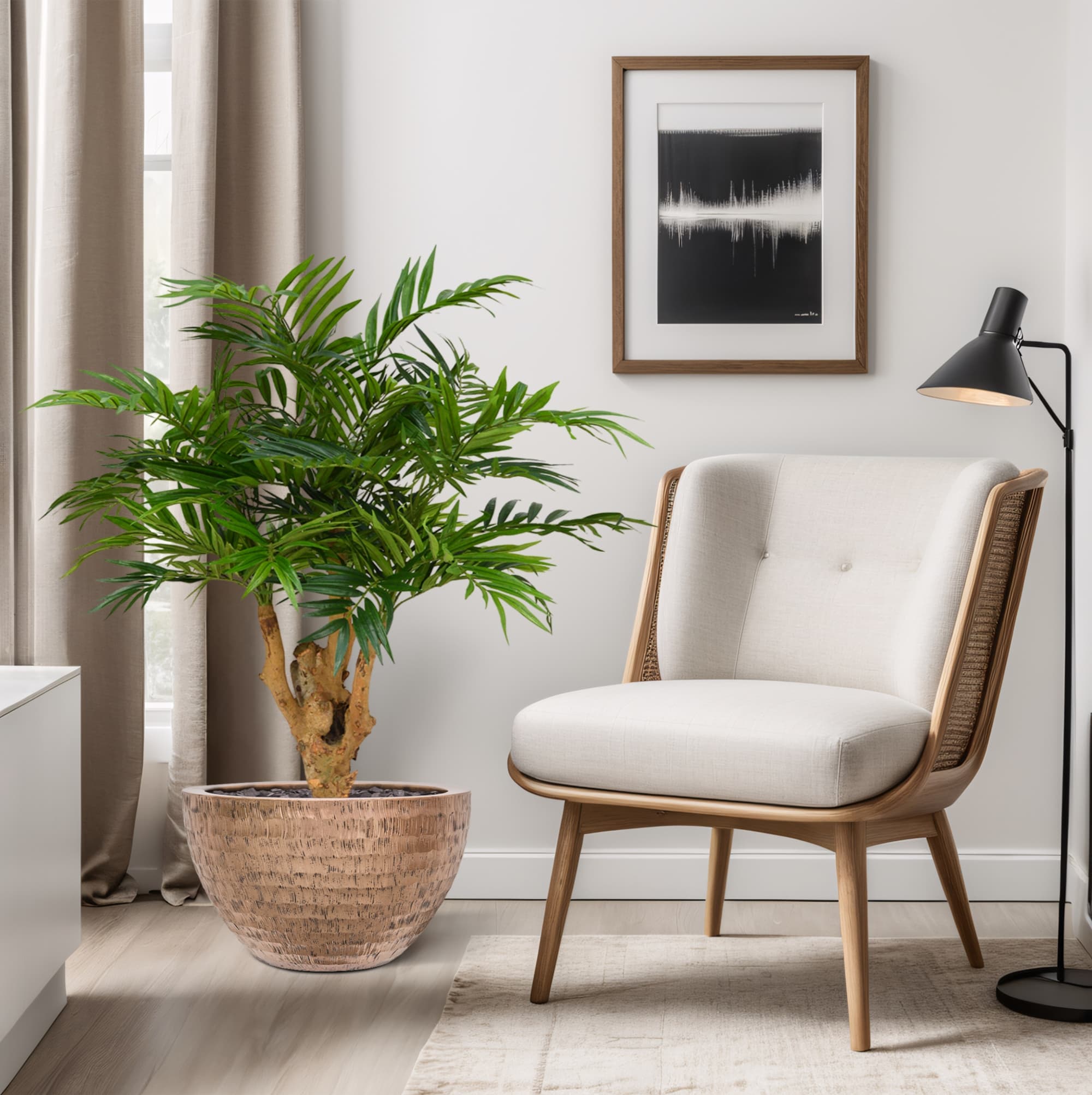 Palma artificial na base 95cm