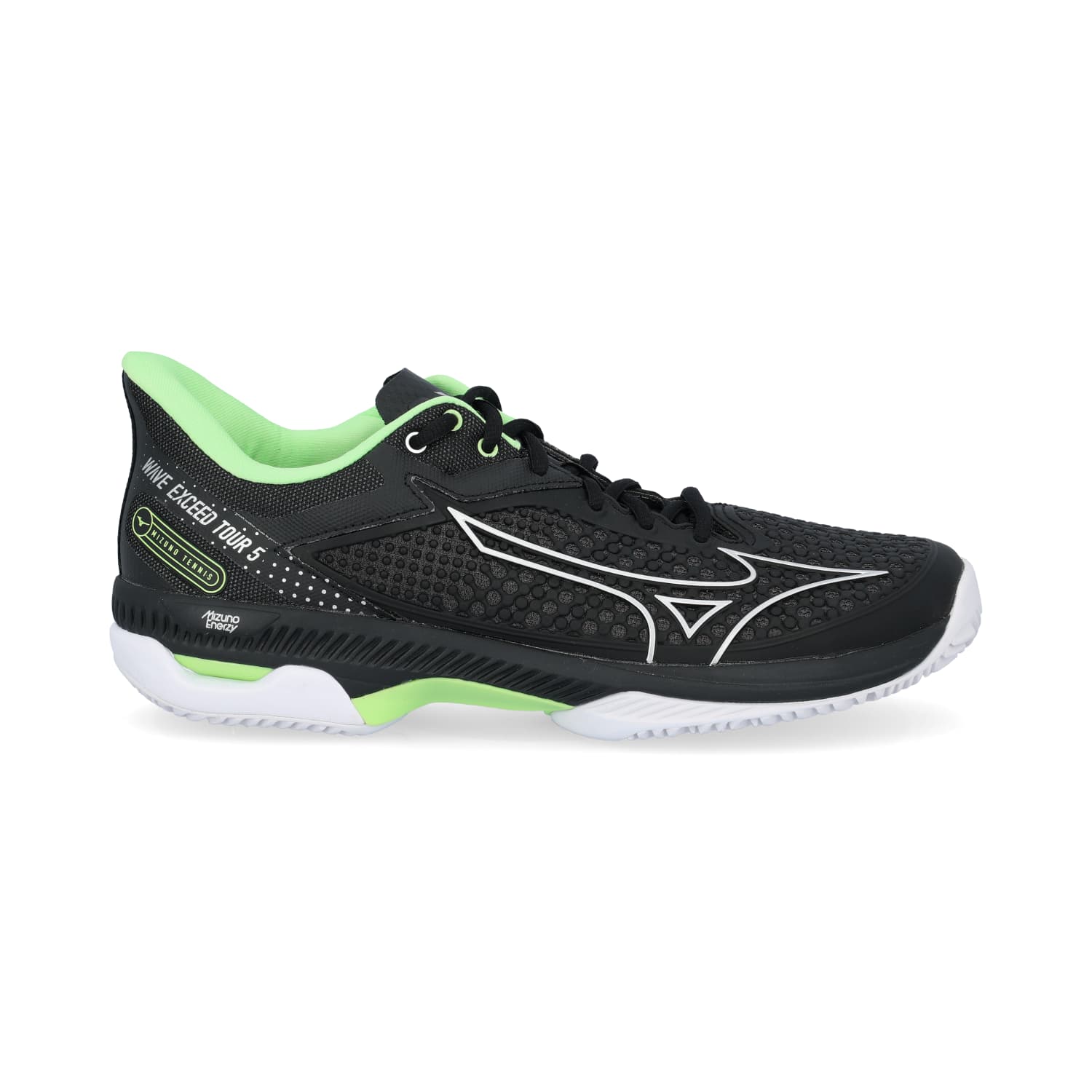 Mizuno Wave Exceed Tour 5cc Black Green 61gc227438