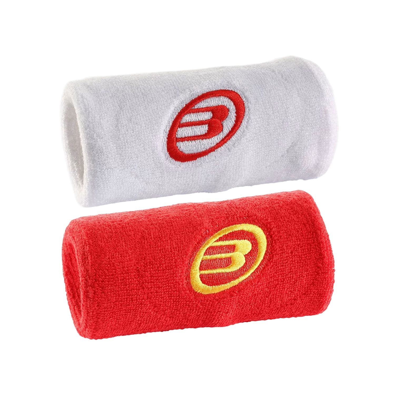 Muñequera Bullpadel Bpmu Fep25 Cu83012003 Blanco/rojo Unica