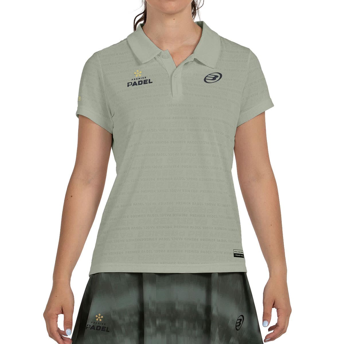 Polo Bullpadel Payerne 813 Ecualipto Mujer Xs