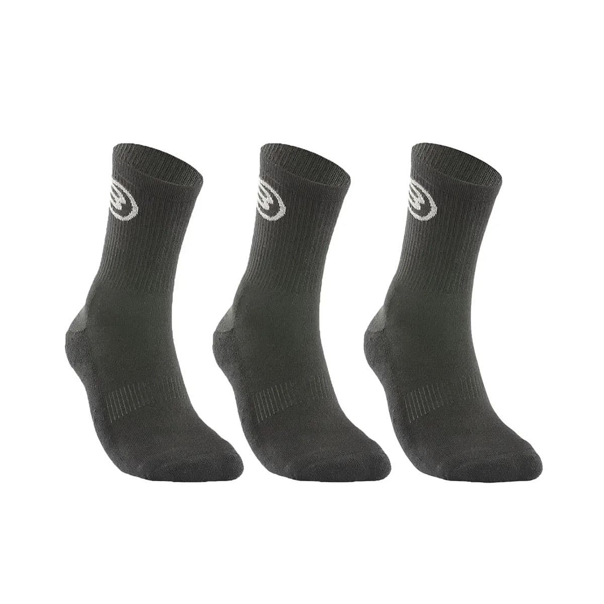 Pack De 3 Calcetines Bullpadel Bp262 I 005 Negro L