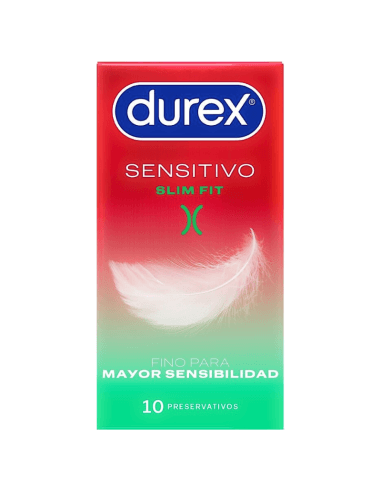 Durex Sensitivo Slim Fit 10 Preservativos - Reckitt Benck Hc