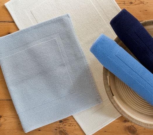 Tapete de banho 100% algodão 1500 gr./m2 LOFTY Bath Mat - Lasa Home: Bege claro 60x90 cm