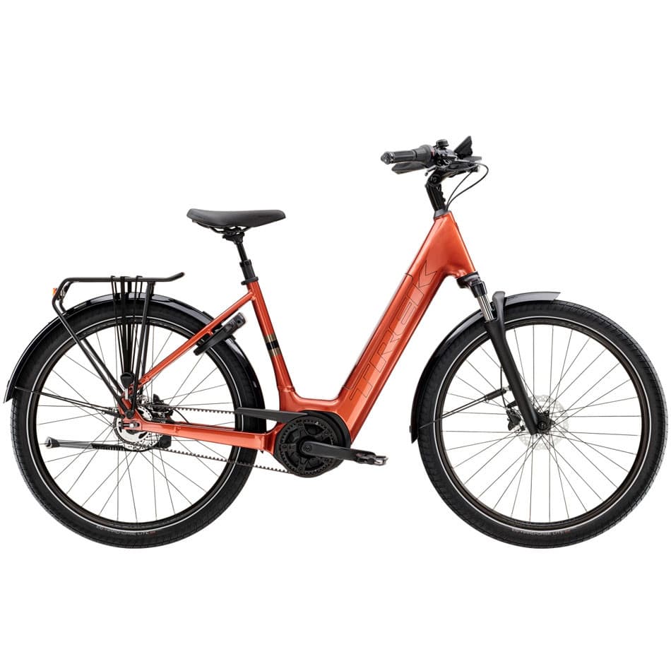 Bicicleta elétrica TREK District+ 4 Lowstep 545 Wh 2026