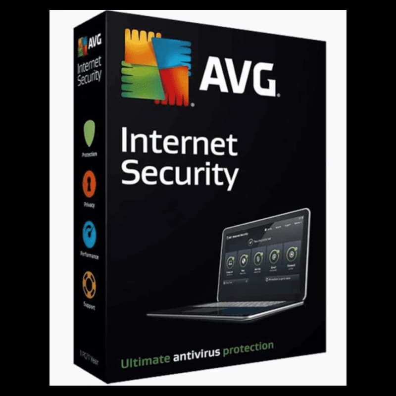 AVG Internet Security 10 dispositivos, 1 ano