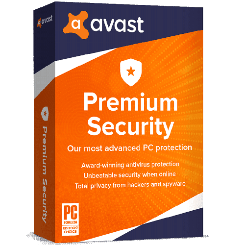 AVAST PREMIUM SECURITY 1 PC 1 ANO