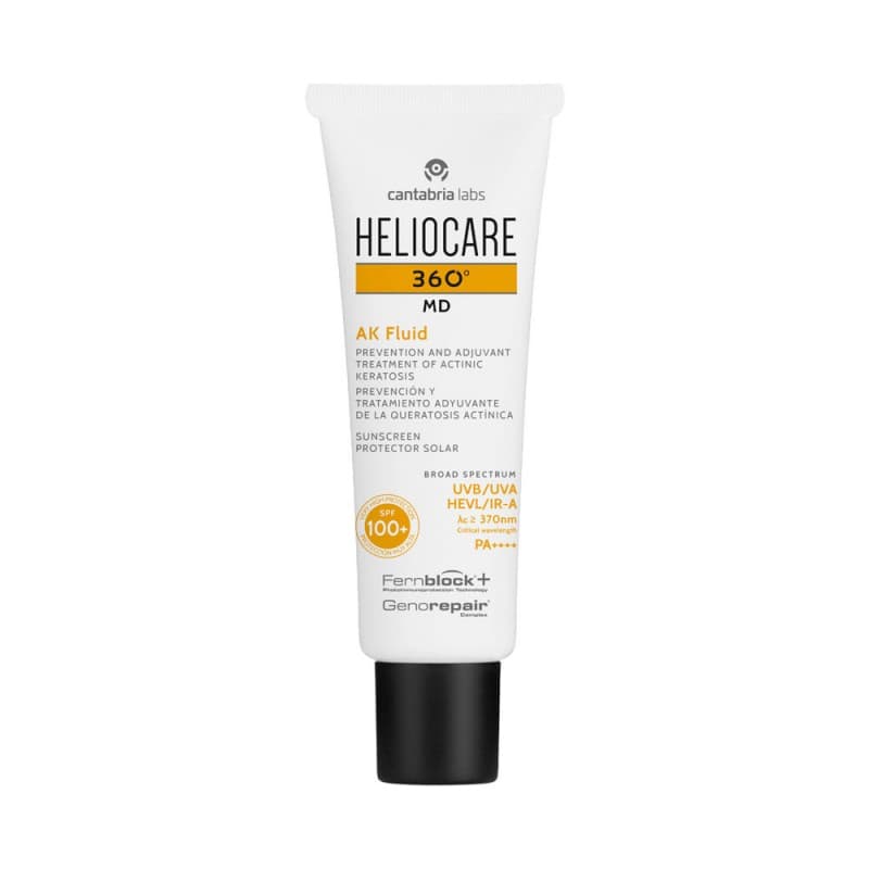 Heliocare 360° MD Ak Fluid Crema Solare per Prevenire la Cheratosi 50ml