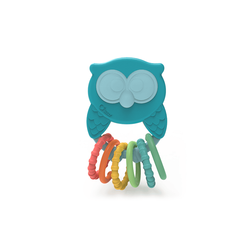 Chicco Gioco Owly Rattle per Intrattenimento Sonaglio
