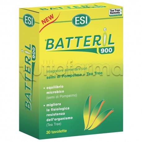 Esi Batteril 900 Integratore Alimentare per Difese Immunitarie 30 Tavolette
