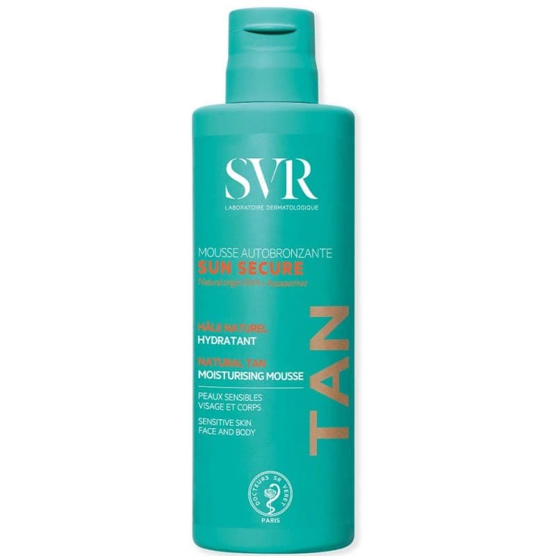 SVR Solare Sun Secure Mousse Autoabbronzante Idratante 150ml