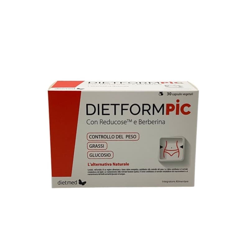 Dietformpic Integratore per Perdita di Peso 30 Capsule Vegetali
