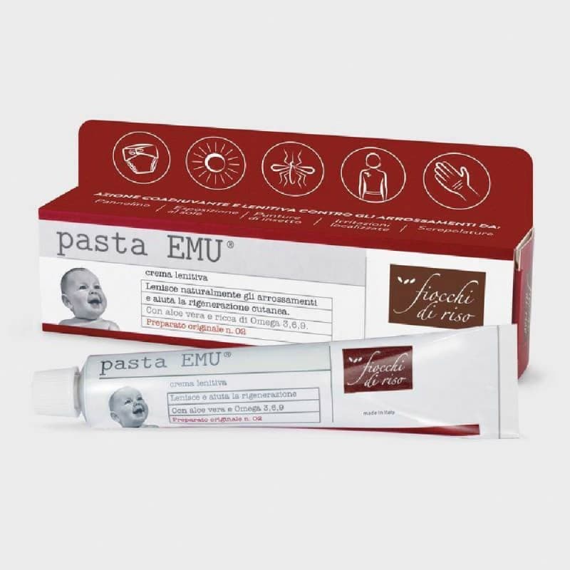Fiocchi di Riso Pasta Emu Crema Lenitiva per Bambini 30ml