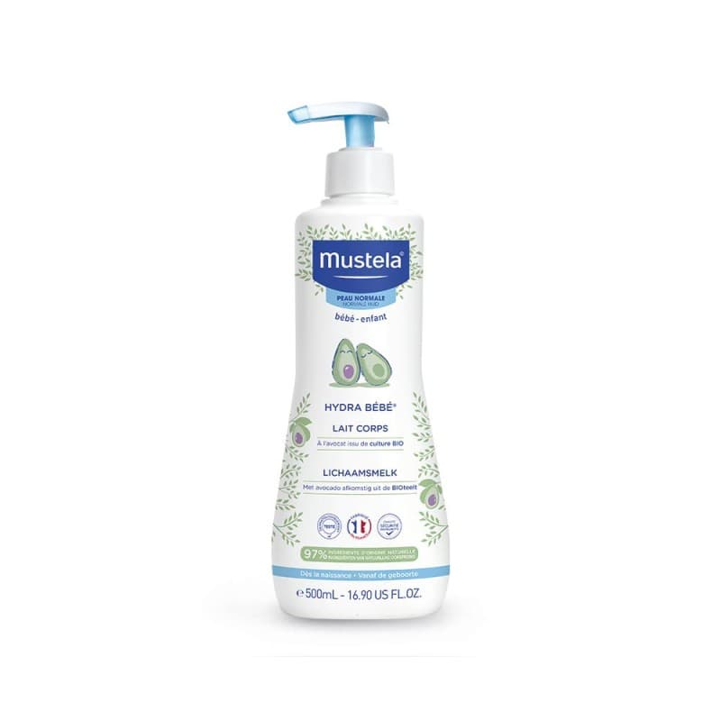 Mustela Hydra Bebè Latte Idratante per il Corpo Pelle Normale 500ml