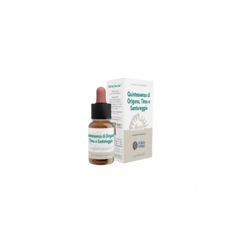 Forza Vitale Ecosol Quintessenza Origano/Timo/Santoreggia Integratore Alimentare 10 ml