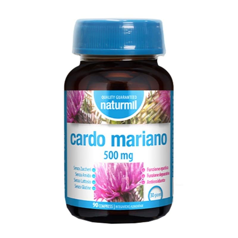 Naturmil Cardo Mariano Integratore Depurativo e Antiossidante 90 Compresse